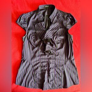 Express Elite Stretch Blouse Size Large